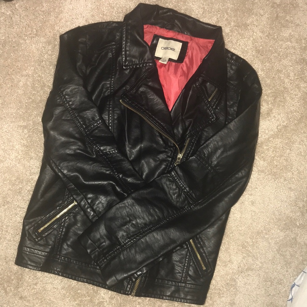 Leather jacket